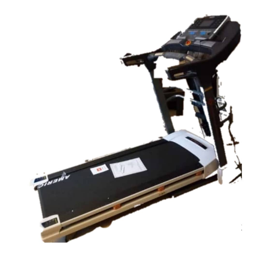 2.5HP American Fitness Treadmill with massager and Situp Fitness Station