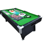 8Feet British Snooker/Pool Table With Double Accessories Set