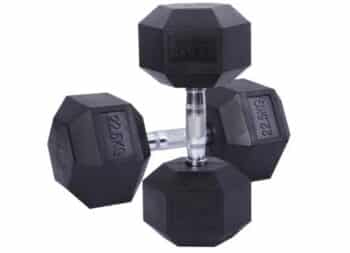 22.5kg Hex Dumbbells