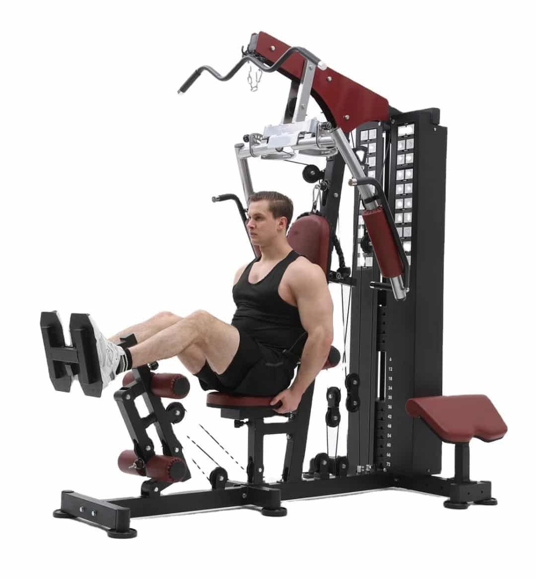 Supermax Single Station Gym with Leg Press