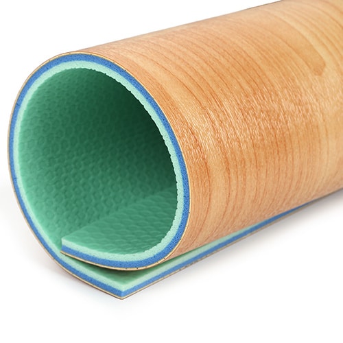 Maple Wood Surface Basketball Court Flooring Mat