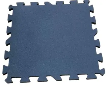 15mm Interlocking Rubber Floor Mat(Grey)