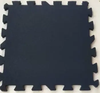 20mm Heavy Duty Interlocking Rubber Floor Mat(black)