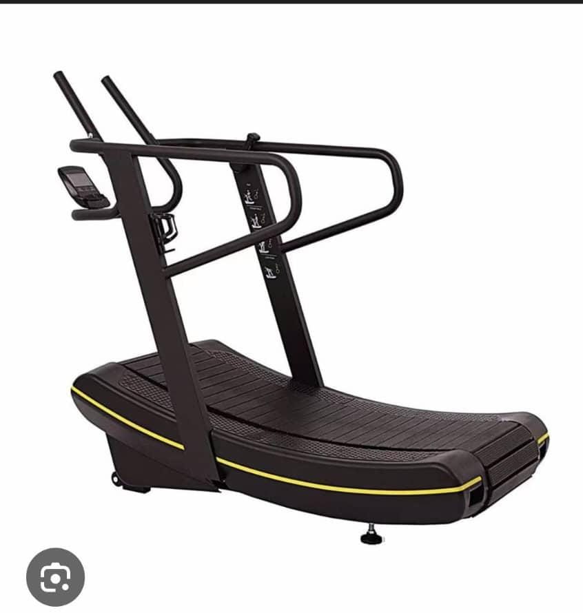 SuperMax Commercial Curved Manual Treadmill