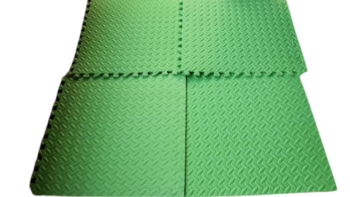 Eva Interlocking Floor Mat(Green)